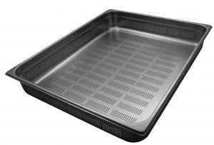 GST2/1P100F Gastronorm Container 2 / 1 h100 perforated stainless steel AISI 304