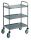 TEC1111 Cart Technical stainless steel AISI 304 3 shelves disassembled 60x44x95h