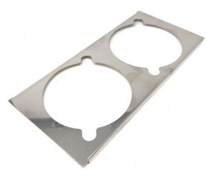 VGCV-GESUP Stainless steel support for 2 mini carapins